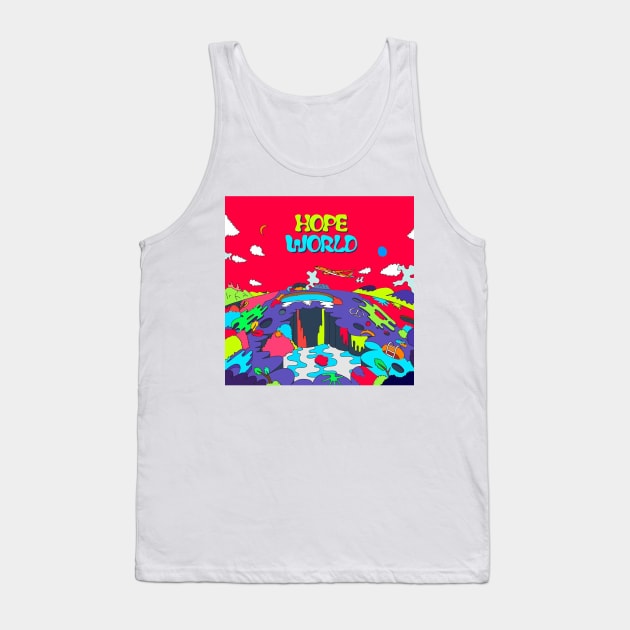 HOPE WORLD Tank Top by Hong Lien 